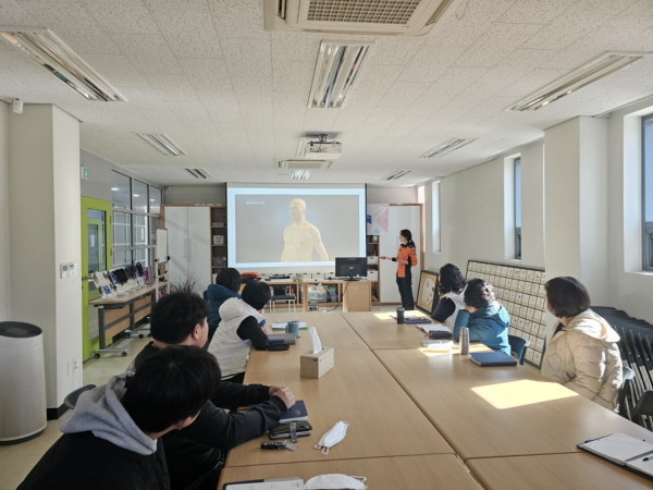 예산황새공원 소방 및 심폐소생술 교육 모습