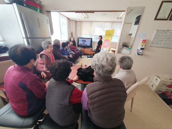 지난 2024 ‘찾아가는 어르신 교통안전 교육’ 모습