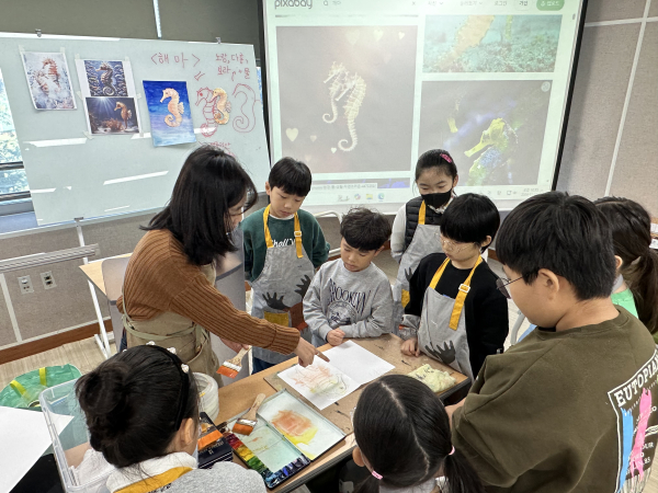 지난 문화예술·창의체험 프로그램 운영 모습