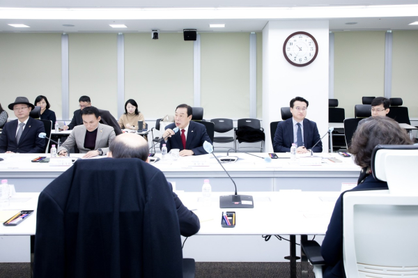 21일, 집현실에서 2025년 제1차 지방대육성협의회 개최 모습