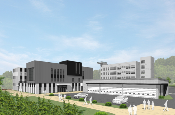 세종경찰특공대 청사 조감도(기본설계안)