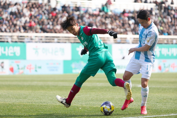 마샤 선수 경기 모습