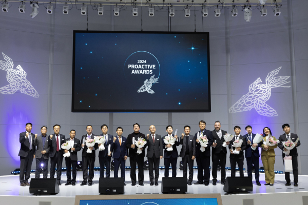 한국타이어, ‘2024 프로액티브 어워드’ 시상식 개최 모습