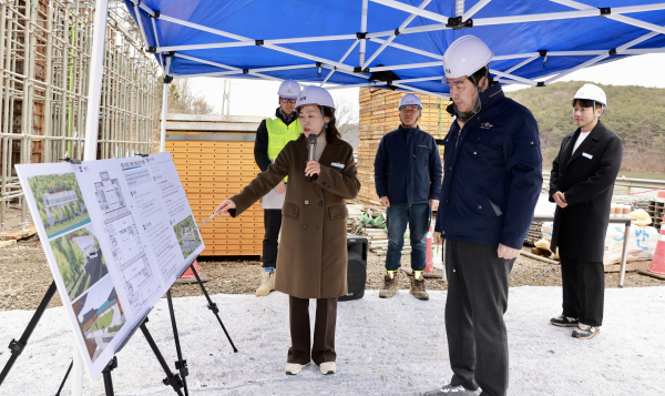 김동일 보령시장, 봄맞이 주요 사업장 안전점검 모습