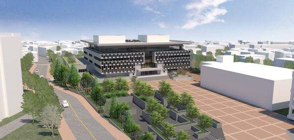 한밭도서관 그린리모델링 조감도