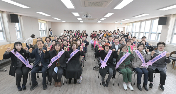 세계 여성의 날 기념행사 모습