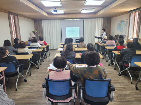 자살예방 멘토링사업 사업설명회 개최 모습