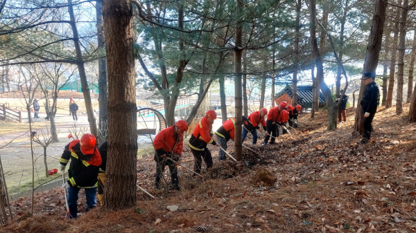 전문교육 실습 진행 모습