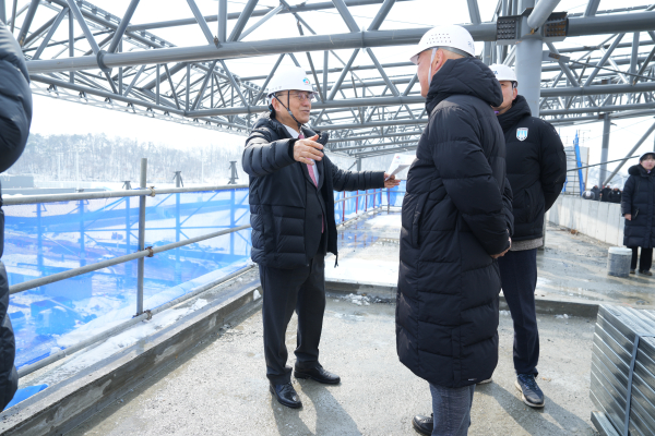 천안시티FC, 대한민국 축구종합센터 현장 방문 모습