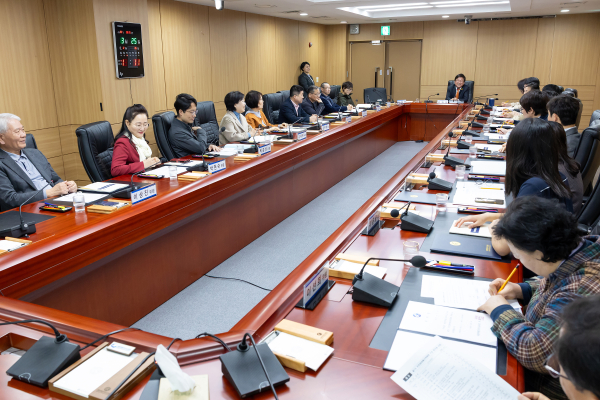 제1회 주민참여예산위원회 개최 모습