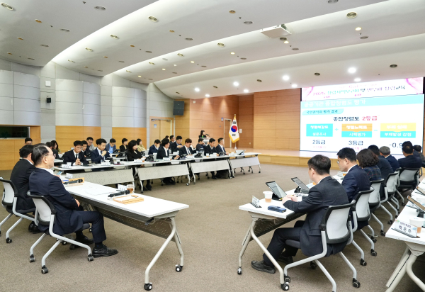 ‘2025 청렴시책보고회’ 개최 모습