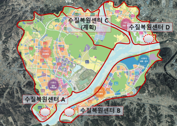 행복도시 수질복원센터 위치