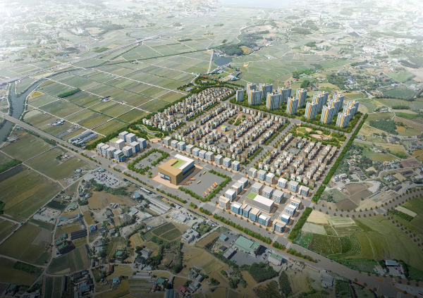 수석지구 도시개발사업 조감도