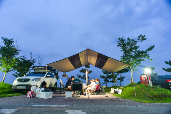 당진삽교천 캠핑장 공공 야영장