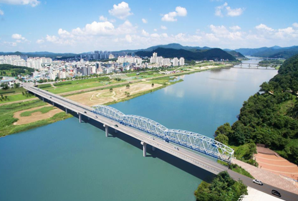 공주 제2금강교 조감도