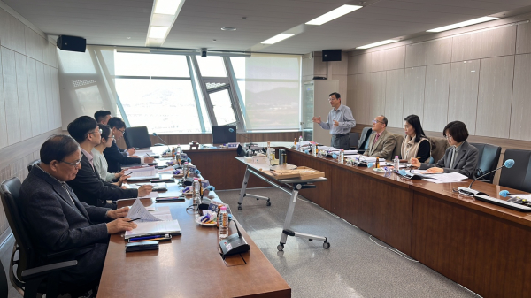 지난달 28일 고향사랑기부제 답례품 선정위원회 개최 모습