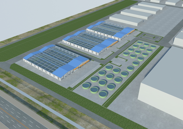 스마트양식단지 조감도