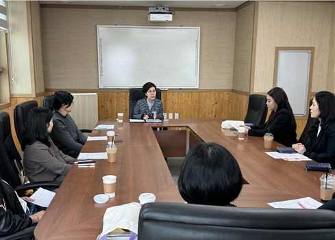 2025년 학교급식점검단 연수 모습