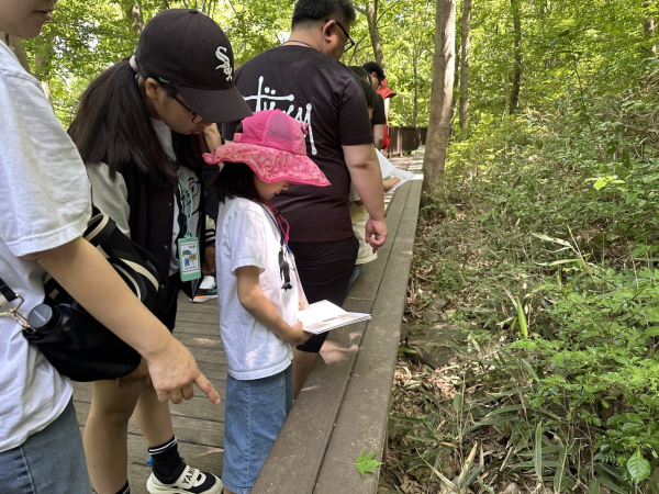 작년 국립장성숲체원에서 운영한 산재 근로자 가족 산림치유 프로그램 사진.