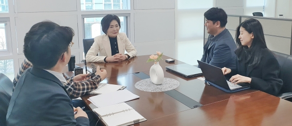 일터혁신 컨설팅 추진 논의 모습