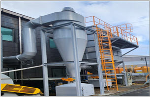 대기오염 방지시설 사진