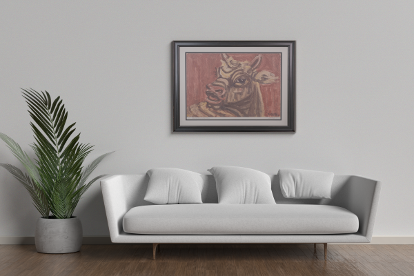 한국조폐공사는 대한민국 대표 작품인 황소를 화폐 제조 기술로 재현한 요판화(황소)를 제작