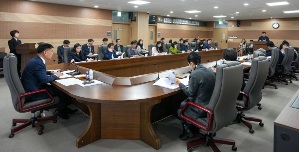 제2회 의원회의 개최 모습