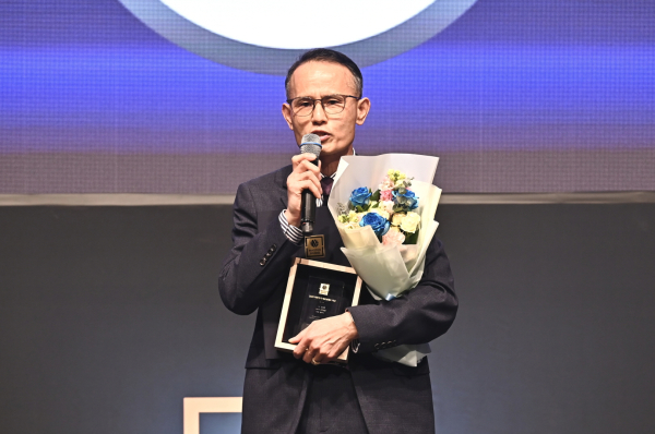 ‘공주알밤’ 2025 대한민국 대표브랜드 ‘대상’ 수상 모습