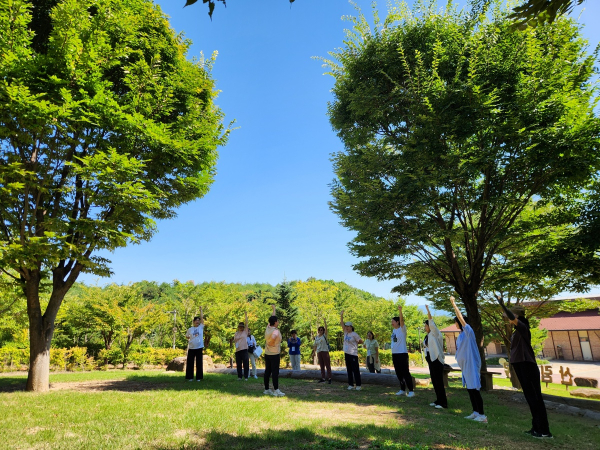 2024년 진행된 숲태교 치유여행 참여사진