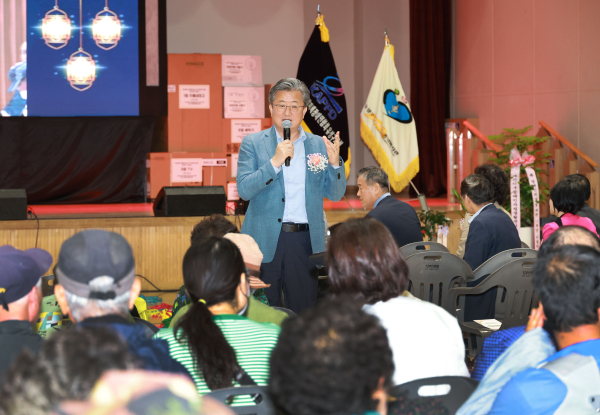 지난 18일, ‘제45회 장애인의 날·복지관 개관 20주년’ 기념행사 진행 모습