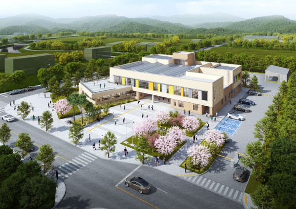 오는 6월에 준공되는 ‘인주면 행정복합시설‘ 조감도