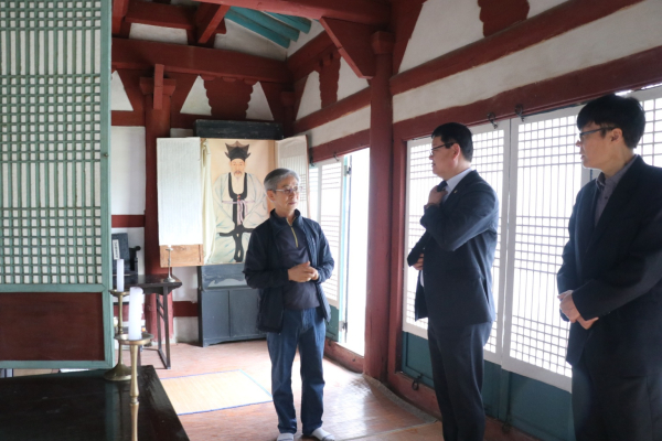 광복80주년 계기 문충사(현충시설) 특별점검 진행