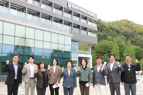 제285회 임시회 기간 중 주요 사업 현장 점검 단체사진