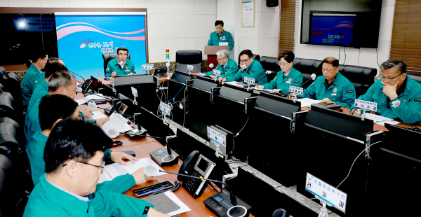2025년 재난대응 안전한국훈련 진행 모습