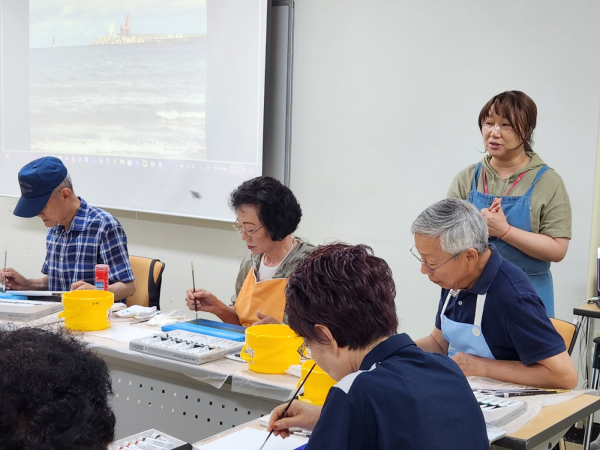 2024년 ‘명화 스핀오프(번외작) 프로젝트’ 활동 모습이다.