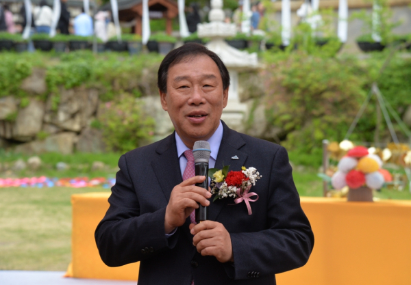 축사하는 최민호 세종시장&nbsp;