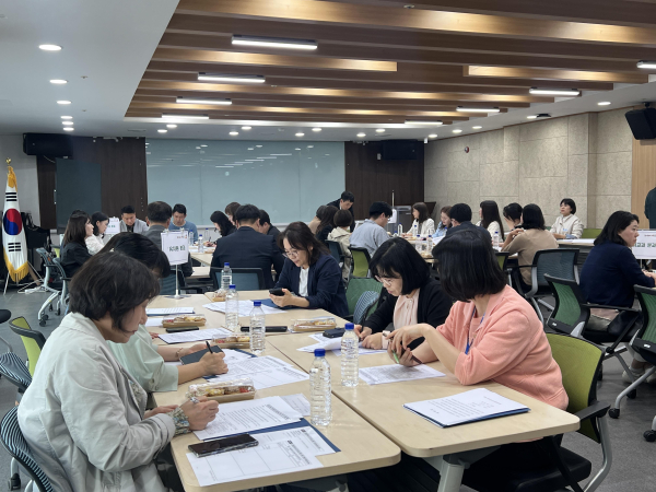 지난 7일, 교육청 대회의실에서 ‘승진가산점 제도 개선 TF 협의회’ 1차 회의 개최