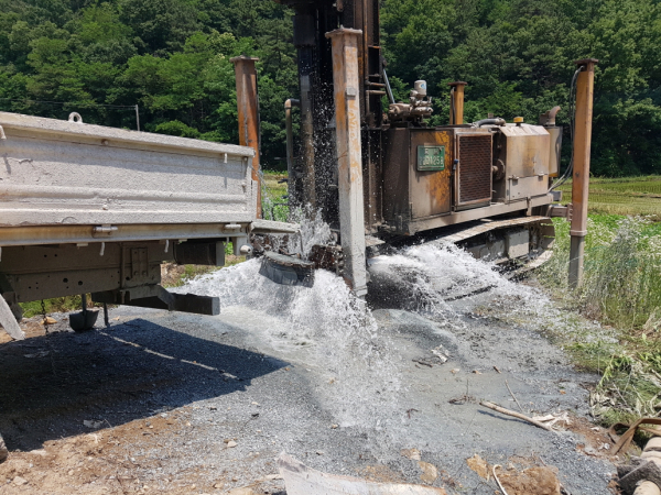 농업용 중형관정 자료사진