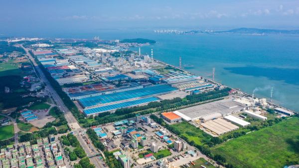 아산부곡국가산단 전경