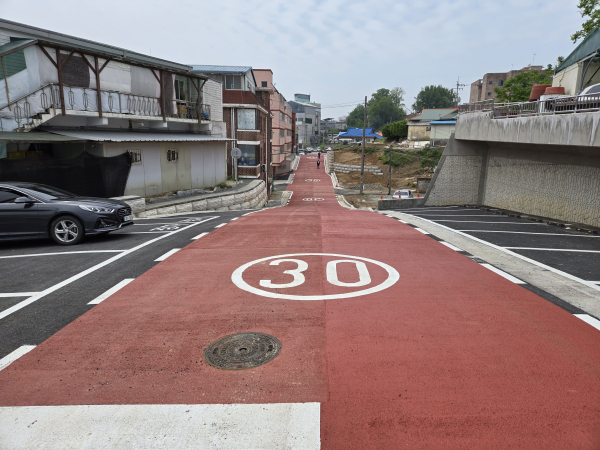 도시계획도로 사진(부흥식당~수협)