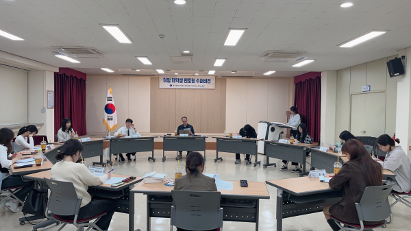 아람 대학생 멘토링 2차 집단활동 모습