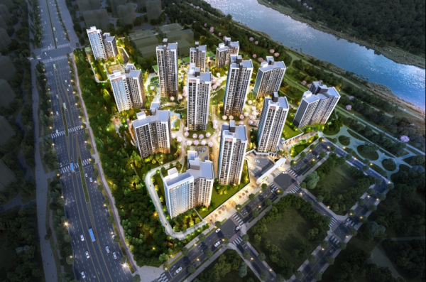 갑천4BL 공공지원민간임대주택 조감도