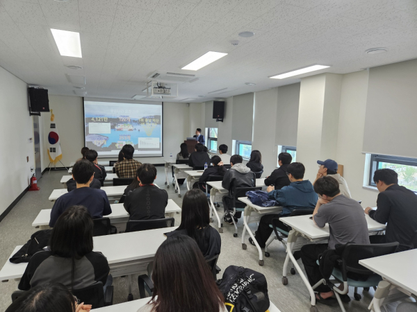 이론강의 진행 모습