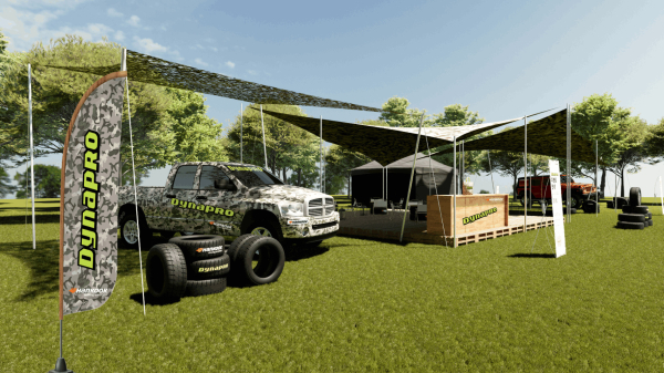 한국타이어, 디 에어 하우스 부스 이미지 시안