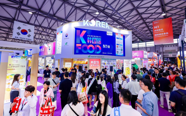 2025 SIAL 상하이 식품박람회 한국관 전경