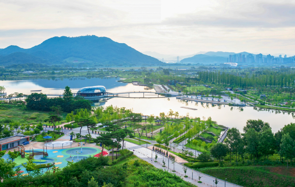 행복도시 전경(세종호수공원)