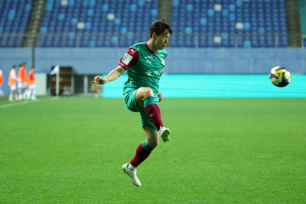 오재석 선수 모습