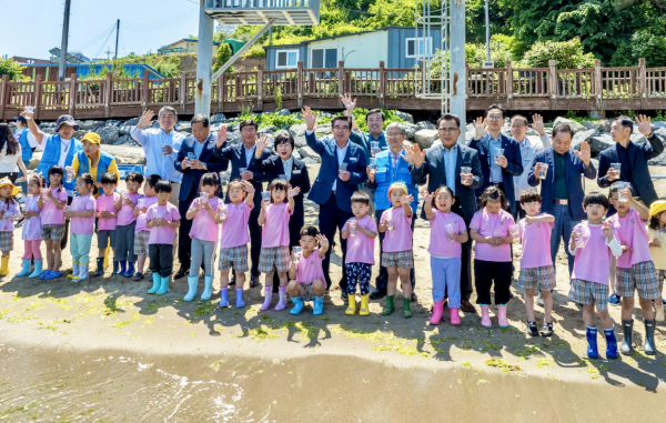 ‘바다를 부탁해’ 치어방류 환경캠페인 진행