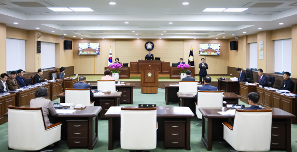 청양군의회 행정사무감사