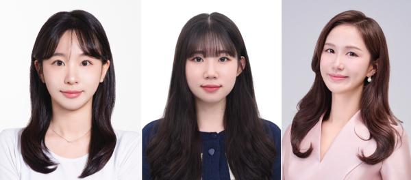 문화예술경영전공 심예림 학생, 이가현 학생, 김현수 교수